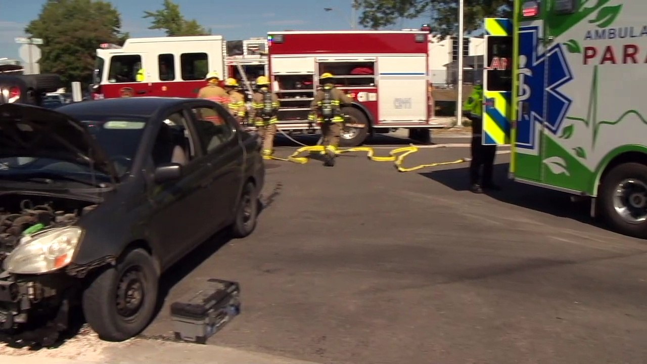Accident spectaculaire St-Pierre Frontenac RDL