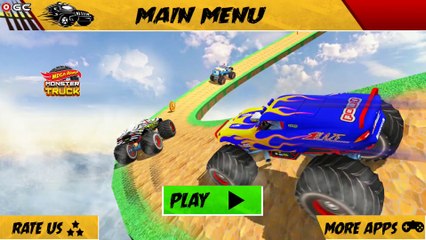 Monster Truck Mega Disaster Stunts 3D - 4x4 Truck Games - Android Gameplay Video