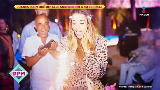 ¡Juanes sorprende a su esposa junto a Juan Luis Guerra y Fonseca!