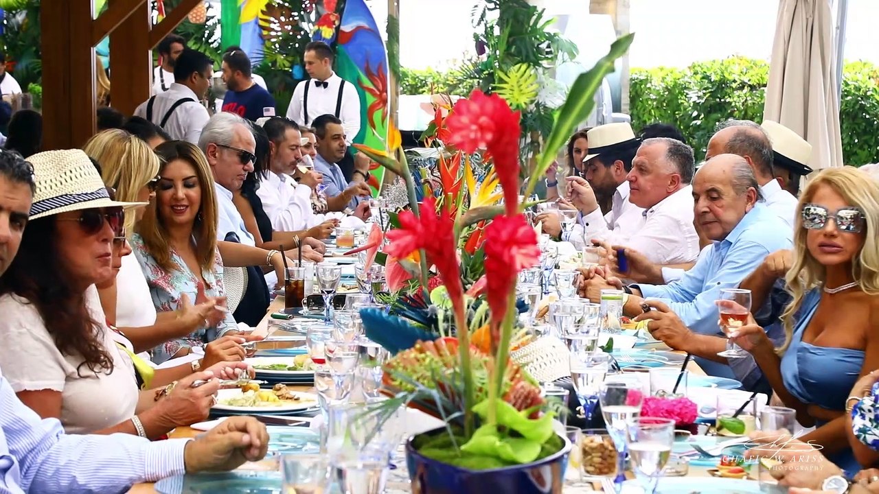 CHAFIC W. ARISS Photography Presents:  Dep. FOUAD & MAY MAKHZOUMI  1st LUNCH 17-08-2019