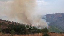 RTV Ora - Riaktivizohen zjarret, flakë nga veriu në jug, digjen pyje por s’ka rrezik për banesat