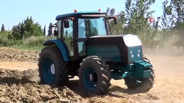 Türkiye’nin ilk yerli ve milli elektrikli traktörü sahalarda