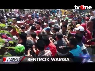 Tolak Cakades dari Luar Desa, Warga Bentrok