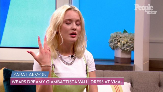 Zara Larsson Reveals Why She 'Connected' with J Balvin and Bad Bunny on the VMA's Red Carpet