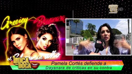 Pamela Cortés reacciona ante sexy look de Dayanara Peralta