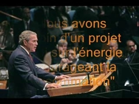 Parodie schweppes avec George Bush