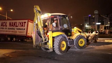 Freni patlayan kamyon kazaya neden oldu (4)