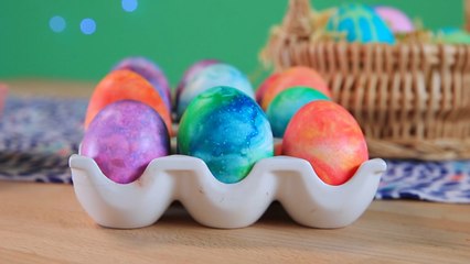 How to Dye Easter Eggs With Shaving Cream