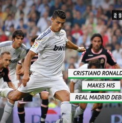 On This Day - Cristiano Ronaldo makes Real Madrid debut