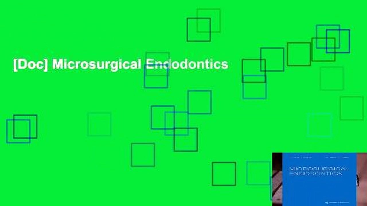 [Doc] Microsurgical Endodontics