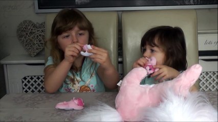 Gatinha de Pelúcia e seus filhotinhos fofos