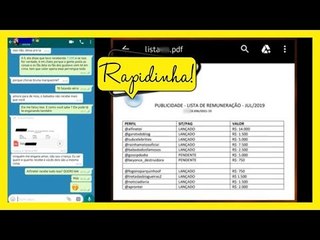 ANALISANDO a suposta PLANILHA de PAGAMENTO dos IGs de Fofoca
