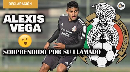 Alexis Vega reconoció que le sorprendió el llamado al Tri | Entrevista