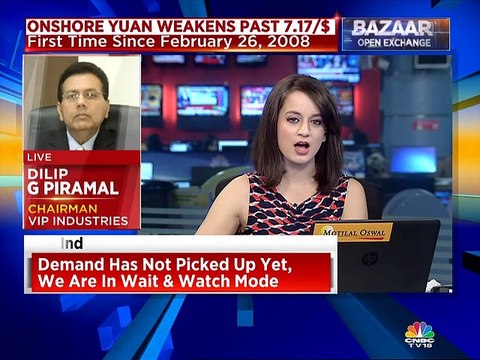 Weaker yuan is positive for the company, says VIP Industries