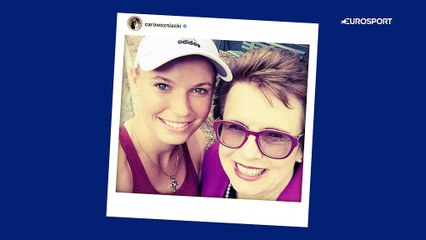 Mariage, Serena, marathon : découvrez l'Instagram de Caroline Wozniacki