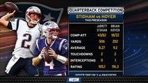 Patriots Backup Quarterback Battle Heating Up As Regular Season Nears