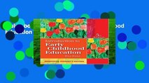 Full E-book  Introduction to Early Childhood Education  For Kindle
