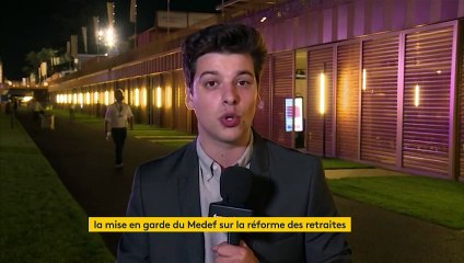 Réforme des retraites : le Medef vent debout contre les annonces de Macron