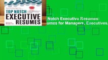 About For Books  Top Notch Executive Resumes: Creating Flawless Resumes for Managers, Executives,