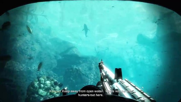 Call of Duty Ghosts Gameplay Walkthrough Part 11 - Campaign Mission 12 - Shark Attack (COD Ghosts)