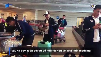 CLB Hà Nội ở lại Nga 10 tiếng, 8h25 sáng 29/8 có mặt tại Việt Nam | HANOI FC