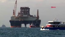 Dev petrol arama platformu istanbul boğazı'ndan geçiyor