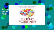 Pdf Download Fluent Forever How To Learn Any Language Fast - 