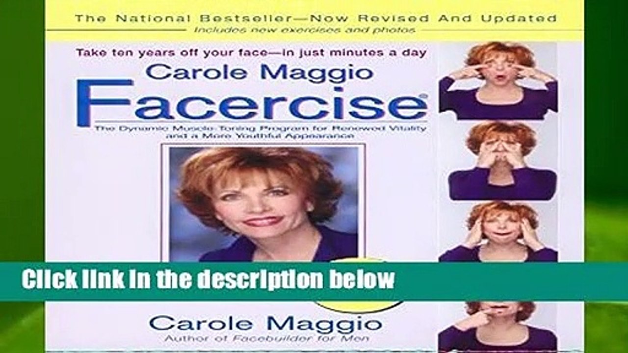 Full Ebook Carole Maggio Facercise Review video Dailymotion