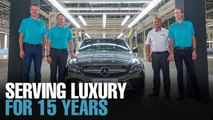 NEWS: Mercedes-Benz celebrates 15 years of production