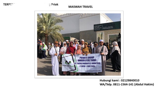 TERPERCAYA, WA +62 811-1564-141 Paket Umroh Tanjung Priok