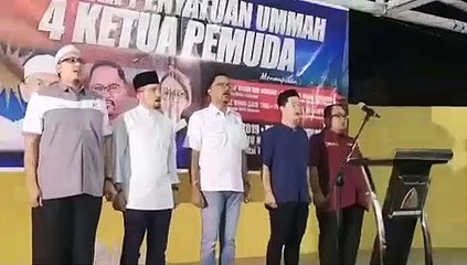 Pemuda UMNO, Pas, MCA, MIC bukti Perpaduan Ummah tidak rasis