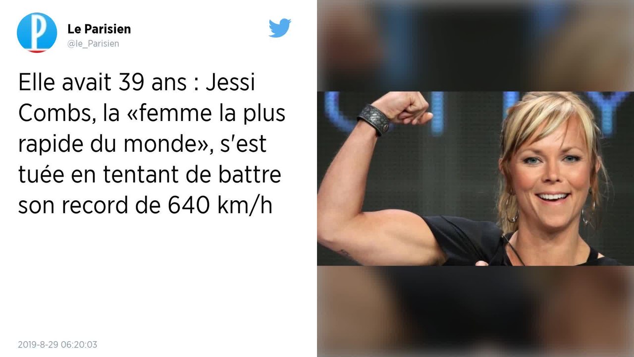 Jessi Combs, la femme la plus rapide sur quatre roues, est décédée à bord de sa voiture fusée