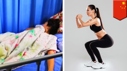 スクワット1000回に挑戦した女性 筋肉が溶け救急搬送 - トモニュース