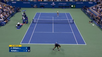 US Open - Serena Williams renverse McNally