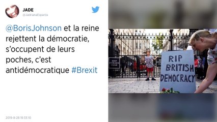Brexit : Le gouvernement britannique suspend le Parlement jusqu’au 14 octobre, la Reine donne son accord
