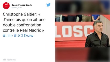 Ligue 1 : Christophe Galtier : « J’aimerais qu’on ait une double confrontation contre le Real Madrid »