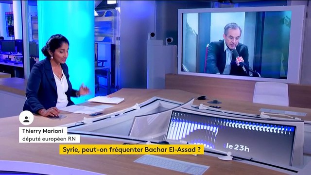 En Syrie, Thierry Mariani (RN) défend la stratégie militaire de Bachar El-Assad