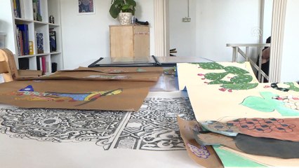 Kanadalı Müslüman kadın sanatçı, seyyahları minyatüre taşıyor - İSTANBUL