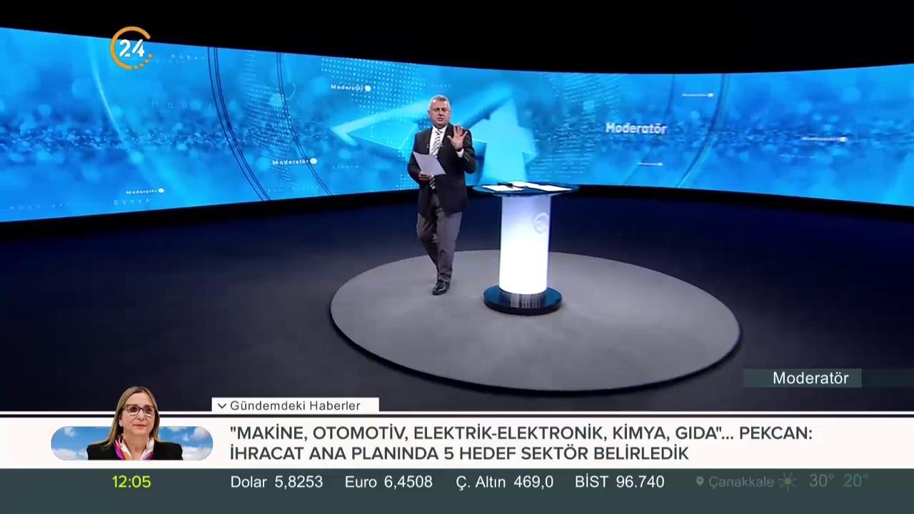 Dev platform İstanbul Boğazı'nda