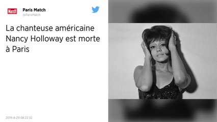 Mort à Paris de la chanteuse américaine Nancy Holloway