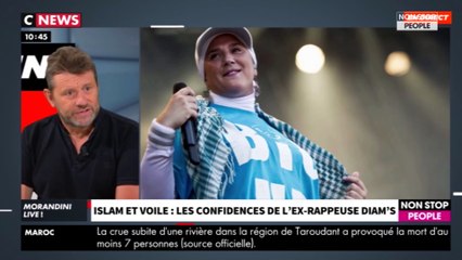 Morandini Live : pourquoi Diam’s a-t-elle choisi de mettre fin à sa carrière ? (vidéo)