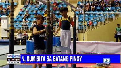 Capellan, bumisita sa Batang Pinoy