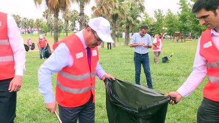 Denetimli serbestlik yükümlüleri çevre temizliği yaptı - KOCAELİ