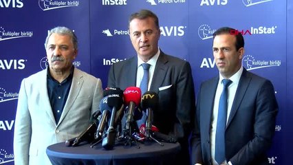 Spor fikret orman, kulüpler birliği toplantısının ardından konuştu