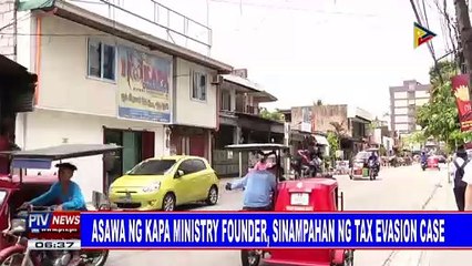 Asawa ng KAPA Ministry founder, sinampahan ng tax evasion case