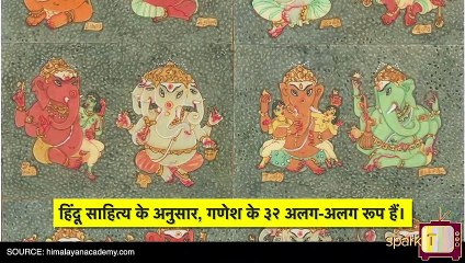 गणपति बप्पा के अनेक रूप।