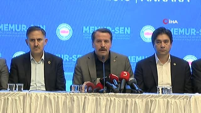 Memur- Sen Genel Başkanı Yalçın: Hakemin kararı adaletsiz