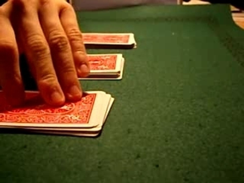 Les cartes qui change de place