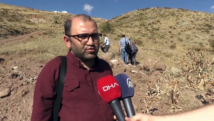 Çukur kapatmak isterken tarihi Türk tamgaları buldular - ERZURUM