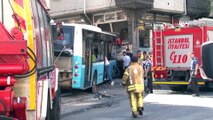 Gaziosmanpaşa’daki halk otobüsü kazası saniye saniye kamerada